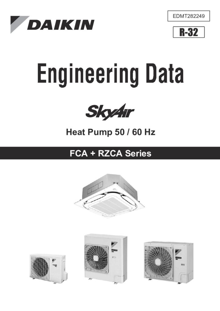Daikin FCA AVMK technical data book cover