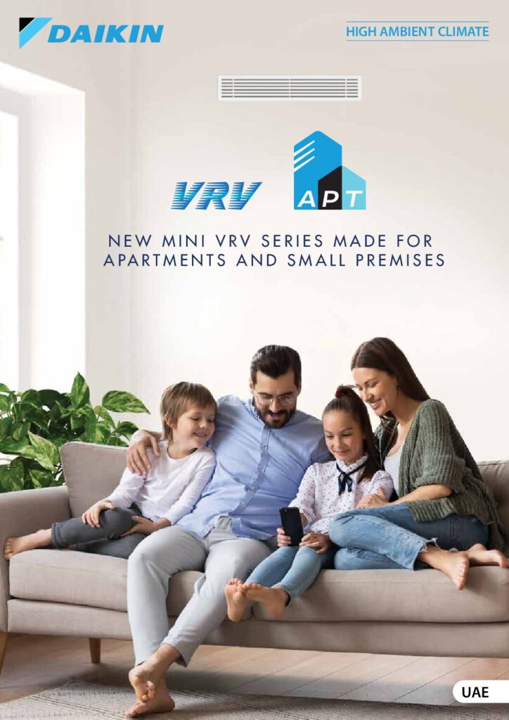 Daikin RXYMQ AVMK and AYFK VRV APT catalogue cover